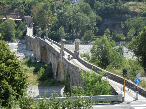 Bobbio, middelalder, Columban, Emilia Romagna, Nord-Italia, Italia