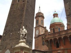 Basilika San Bartolomeo, Bologna, Unescos liste over Verdensarven, middelalderen, historiske bydeler, gamlebyen, Emilia-Romagna, Nord-Italia, Italia