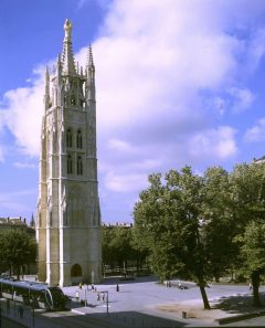 Tour Pey Berland , Bordeaux, Medoc, Unescos liste over Verdensarven, Vieux ville, gamlebyen, middelalder, Sør-Frankrike, Frankrike