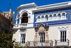 Cadiz, historisk bydel, romersk teater, gamleby, Casco Antiguo, Andalucia, Spania