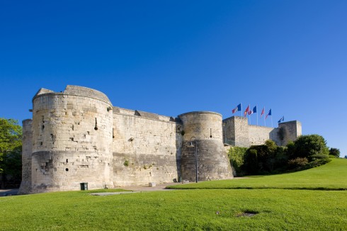 Château de Caen, Caen, bindingsverk, Vieux Ville, Unescos liste over Verdensarven, Normandie, Vest-Frankrike, Frankrike