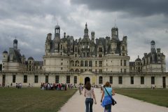 Chateau de Chambord, Loiredalen, Loire, Vest-Frankrike, Frankrike