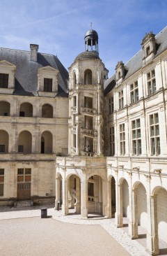 Chateau de Chambord, Loiredalen, Loire, Vest-Frankrike, Frankrike