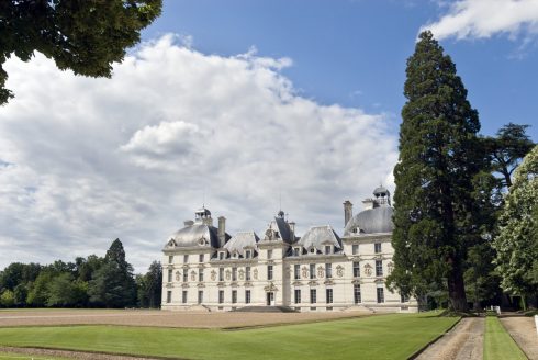 Château de Cour-Cherverny, Loiredalen, Loire, Vest-Frankrike, Frankrike