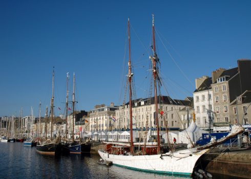 Cherbourg, Normandie, gamlebyen, historisk bysenter, Vest-Frankrike, Frankrike