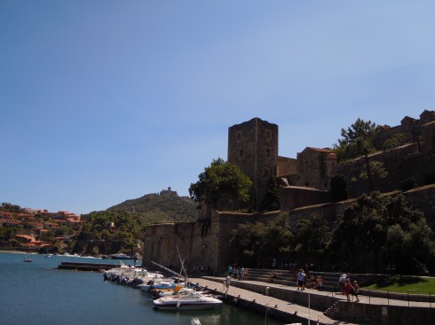 Kunstnerbyen, Château Royal, Collioure, Pyrenees- Orientales, Sør-Frankrike, Frankrike