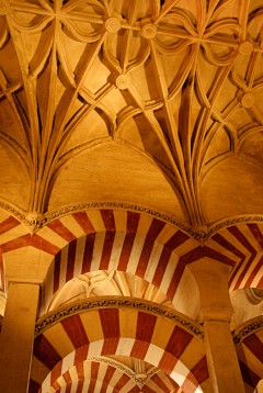 La Mezquita, Cordoba, katedral-moskéen La Mezquita, Guadalquivir, Unescos liste over Verdensarven, historisk bydel, gamleby, Andalucia, Spania