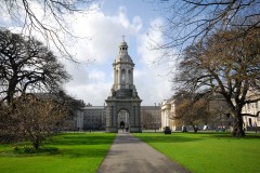 Dublin,Trinity College, Parliament Square, Dublin, Irland, Storbritannia