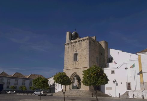 Faro, gamlebyen, Algarvekysten, Sør-Portugal, Portugal