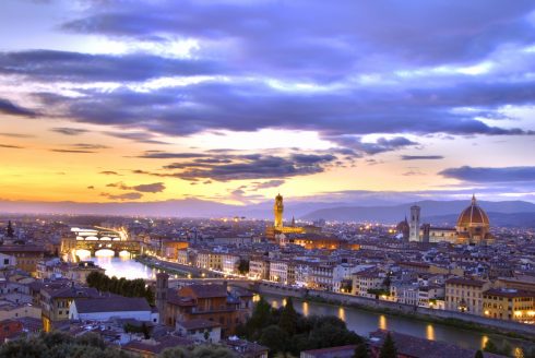 Firenze, renessanse, middelalder, Unescos liste over Verdensarven, historisk bydel, gamleby, Toscana, Midt-Italia, Italia