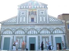 San Miniato al Monte, Firenze, renessanse, middelalder, Unescos liste over Verdensarven, historisk bydel, gamleby, Toscana, Midt-Italia, Italia