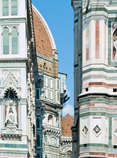 Duomo, campanile, Firenze, renessanse, middelalder, Unescos liste over Verdensarven, historisk bydel, gamleby, Toscana, Midt-Italia, Italia