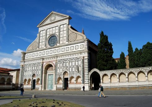 Santa Maria Novella, Firenze, renessanse, middelalder, Unescos liste over Verdensarven, historisk bydel, gamleby, Toscana, Midt-Italia, Italia