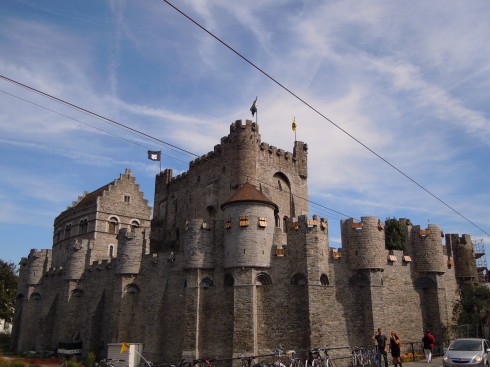 Ghent, St Baafs Plas, historisk, Unescos liste over Verdensarven, øl, bryggerier, gourmet, gamleby, gotikken, renessansen, barokken, Flandern, Belgia