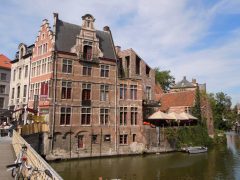 Ghent, kanaler, St Baafs Plas, historisk, Unescos liste over Verdensarven, øl, bryggerier, gourmet, gamleby, gotikken, renessansen, barokken, Flandern, Belgia