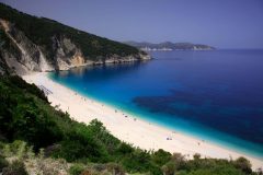 Myrtosstranden, Kefallonia, Hellas