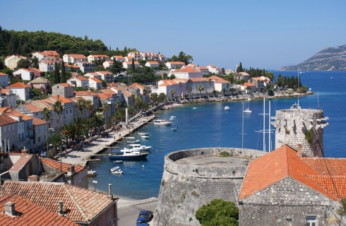 Korcula, Makarskakysten, Split og øyene, Kroatia