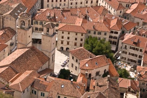 Kotor, middelalder, gotikken, renessanse, Unescos liste over Verdensarven, Montengros Middelhavskyst, Montenegro