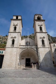 Katedral Sveti Tripun - St Trypon, Kotor, middelalder, gotikken, renessanse, Unescos liste over Verdensarven, Montengros Middelhavskyst, Montenegro