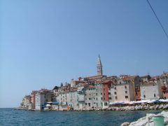 Rovinj, gamlebyen, middelalder, historisk bysenter, Istria, Kroatia