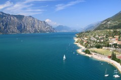 Gardasjøen, Lago di Garda, Lombardia, Trentino, Nord-Italia, Italia