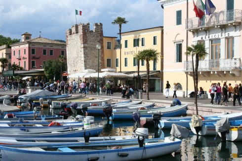 Bardolino, Gardasjøen, Lago di Garda, Lombardia, Trentino, Nord-Italia, Italia