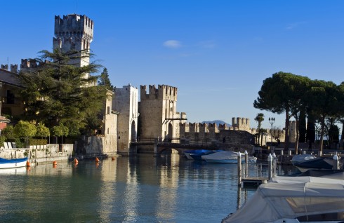 Sirmione, Gardasjøen, Lago di Garda, Lombardia, Trentino, Nord-Italia, Italia