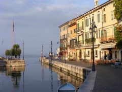 Lazise, Gardasjøen, Lago di Garda, Lombardia, Trentino, Nord-Italia, Italia