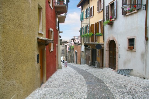 Lazise, Gardasjøen, Lago di Garda, Lombardia, Trentino, Nord-Italia, Italia