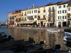 Lazise Gardasjøen, Lago di Garda, Lombardia, Trentino, Nord-Italia, Italia