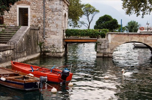 Rocca, Riva del Garda, Gardasjøen, Lago di Garda, Lombardia, Trentino, Nord-Italia, Italia