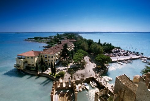 Sirmione, Gardasjøen, Lago di Garda, Lombardia, Trentino, Nord-Italia, Italia