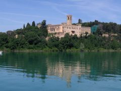 Lago di Trasimeno, castello Isola Maggiore Lago Trasimeno Umbria, Midt-Italia