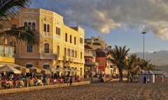 Las Palmas Canteras Beach, Las Palmas, Unescos liste over Verdensarven, Gran Canaria, Kanariøyene, Spania