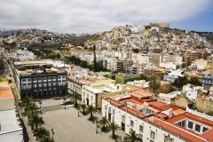 Las Palmas - Piazza Santa Ana, Unescos liste over Verdensarven, Las Palmas, Gran canaria, Kanariøyene, Spania