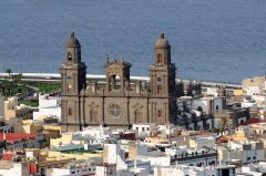 Cathedral Santa Ana, Unescos liste over Verdensarven, Las Palmas de Gran Canaria, Spain, Spania