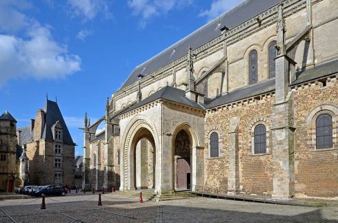 Le Mans, Maine, Vieux Mans, Sarthe, La Cité Plantagenét, romertid, middelalder, Henry den II. La Reine Bérengère, Cathédrale Saint-Julien de Le mans, Unescos liste over Verdensarven, Vest-Frankrike, Frankrike