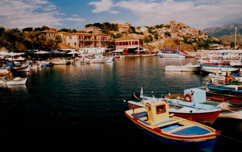 Molivos, Lesbos, antikken, Øyene, Hellas