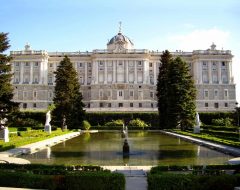 Palacio Real, Campo del Moro, historisk bydel, gamleby, Madrid, Madrid og innlandet, Spania