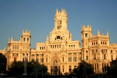 Plaza de Cibeles, historisk bydel, gamleby, Madrid, Madrid og innlandet, Spania