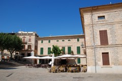 Markedsplassen, Pollenca, Mallorca, Balearene, Spania