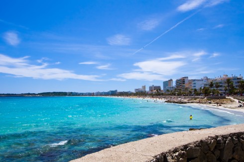 Cala Millor, Mallorca, Balearene, Spania