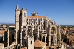 Cathédrale St.-Just et St.-Pasteur, Narbonne, Ponte Marchant, middelalder, Sør-Frankrike, Frankrike