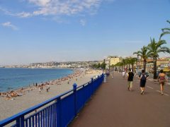 Promenade des Anglais, Nice, Côte d'Azur, Sør-Frankrike, Frankrike