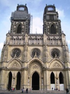 Cathédrale Sainte-Croix, Orleans, Vest-Frankrike, Frankrike