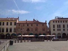 Piazza del Duomo, Padova, Piazza delle Erbe, Piazza delle Frutti, Unescos liste over Verdensarven, romerriket, antikken, historiske bydeler, gamlebyen, Veneto, Nord-Italia, Italia