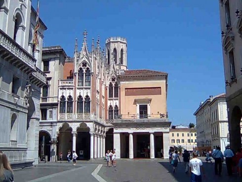 Café Pedrocchi, Padova, Piazza delle Erbe, Piazza delle Frutti, Unescos liste over Verdensarven, romerriket, antikken, historiske bydeler, gamlebyen, Veneto, Nord-Italia, Italia