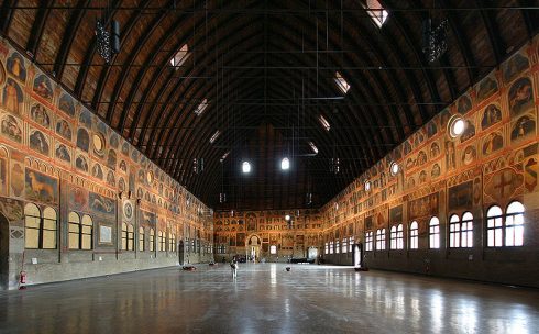 Palazzo della Ragione, Padova, Piazza delle Erbe, Piazza delle Frutti, Unescos liste over Verdensarven, romerriket, antikken, historiske bydeler, gamlebyen, Veneto, Nord-Italia, Italia