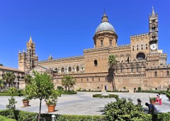 duomo, Palermo, Sicilia, normannisk, Sør-Italia, Italia