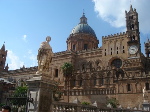 Cattedrale de Palermo, Palermo, Sicilia, normannisk, Sør-Italia, Italia